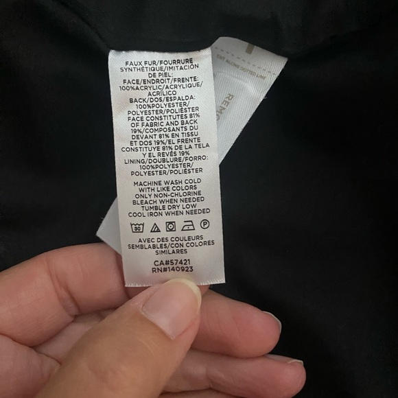 Ann Taylor Plaid Faux Fur Coat - Picture 5 of 5